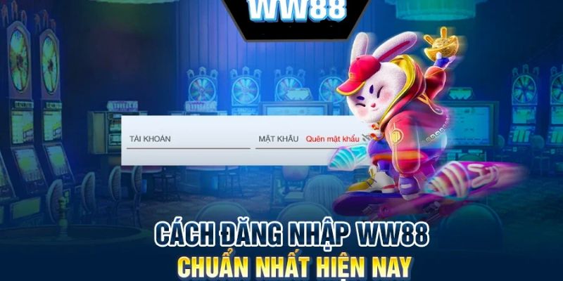 Quy trình các bước đăng nhập WW88 nhanh gọn với 4 bước